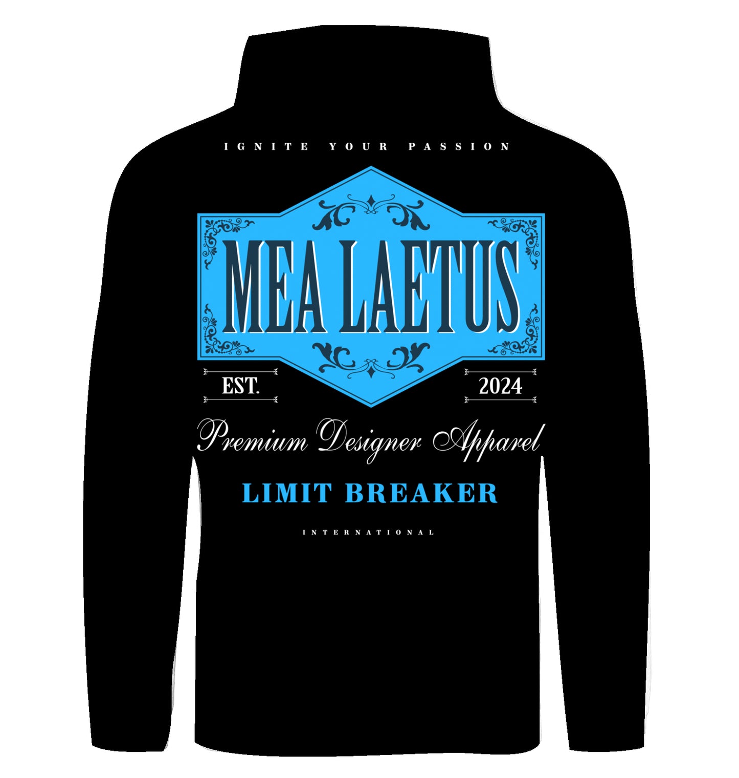 Hoodie Limitbreaker Emblem - BLAU