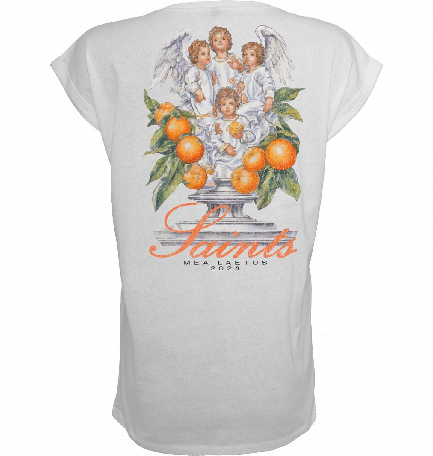 Ladies T-Shirt Saints - white