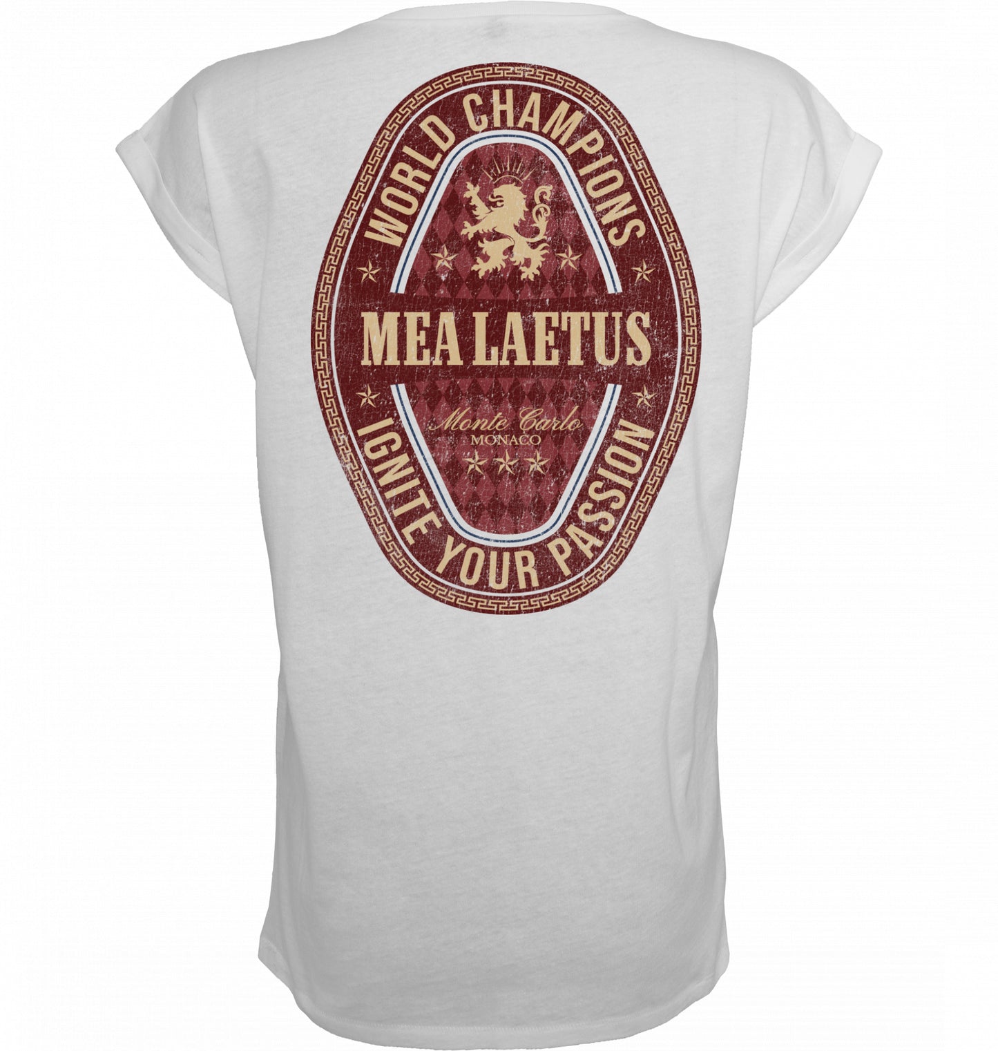 Ladies T-Shirt World Champions RED - white