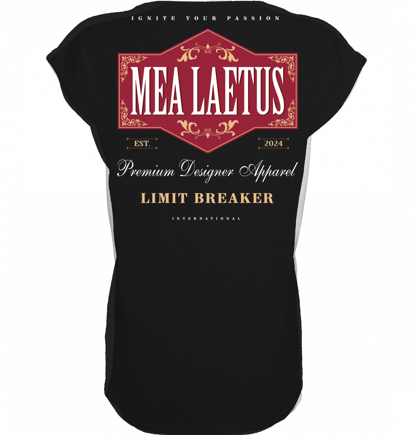Ladies T-Shirt Limitbreaker Emblem ROT - black