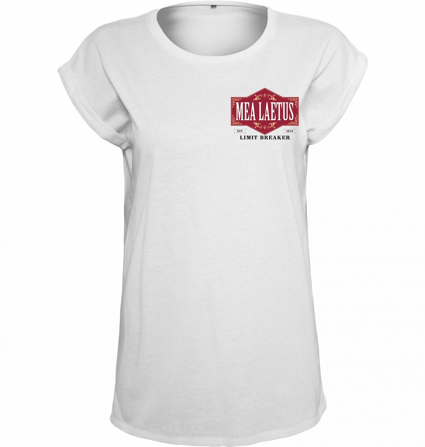 Ladies T-Shirt Limitbreaker Emblem ROT - white