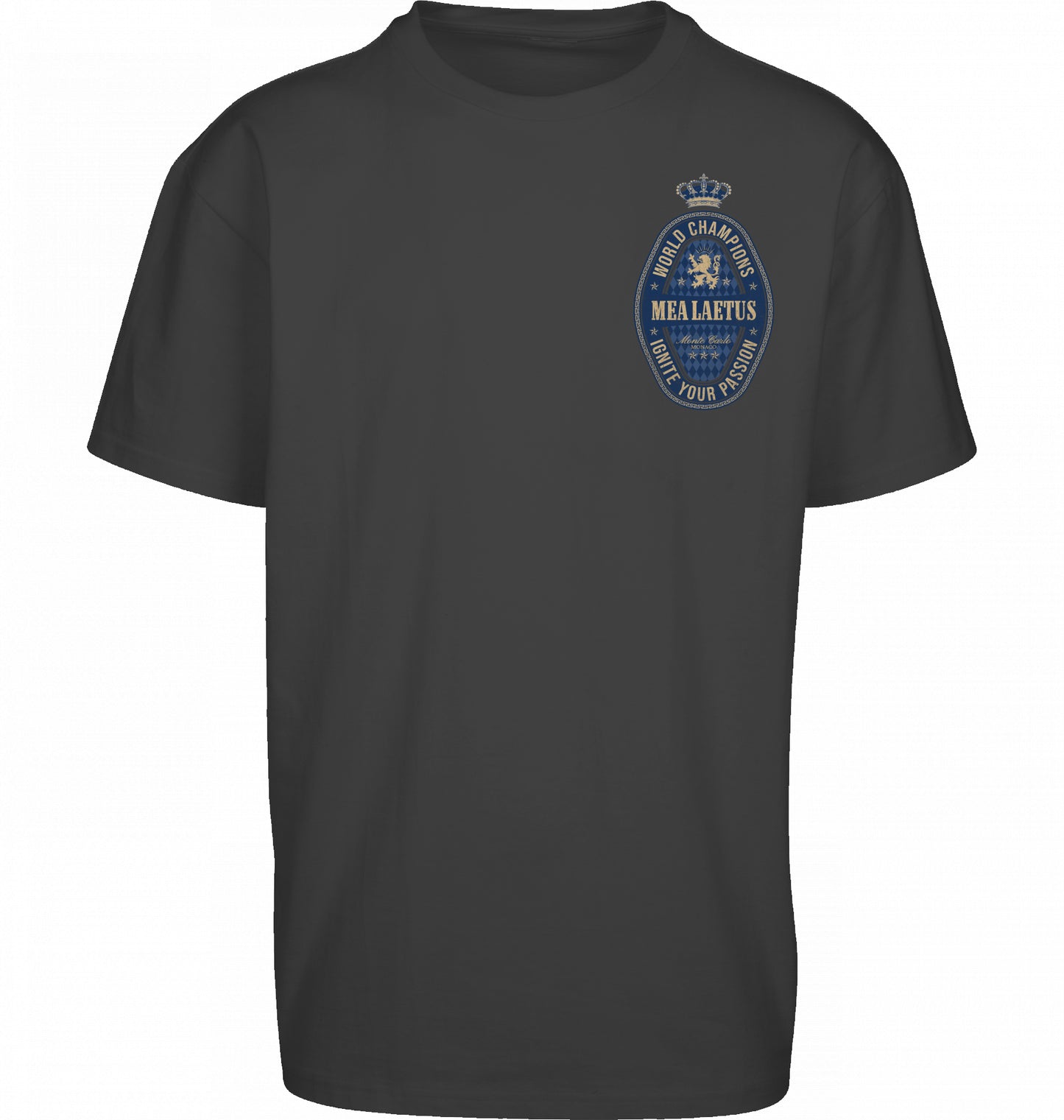 Oversized Tee World Champions BLUE - black
