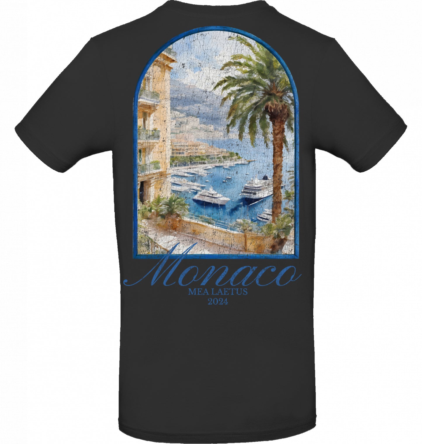 T-Shirt Monaco - black - MEA LAETUS