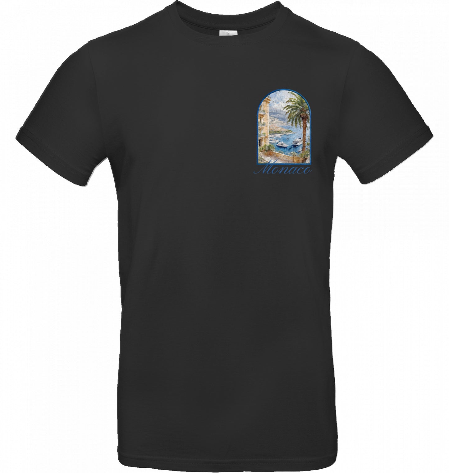 T-Shirt Monaco - black - MEA LAETUS
