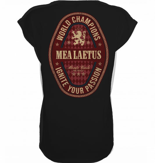 Ladies T-Shirt World Champions RED - black - MEA LAETUS