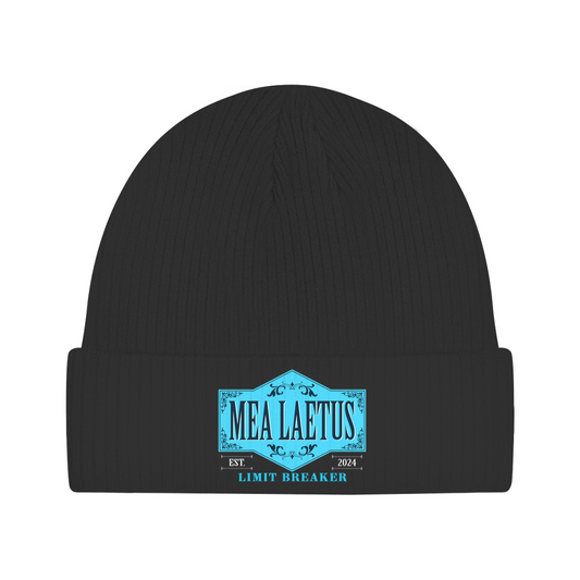 Beanie Limitbreaker Emblem Motiv blau - MEA LAETUS