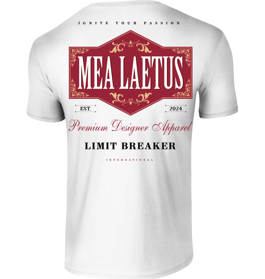Kinder Shirt Limitbreaker Emblem - ROT -white - MEA LAETUS