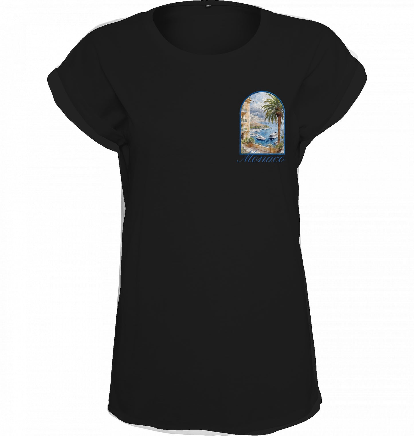 Ladies T-Shirt Monaco - black