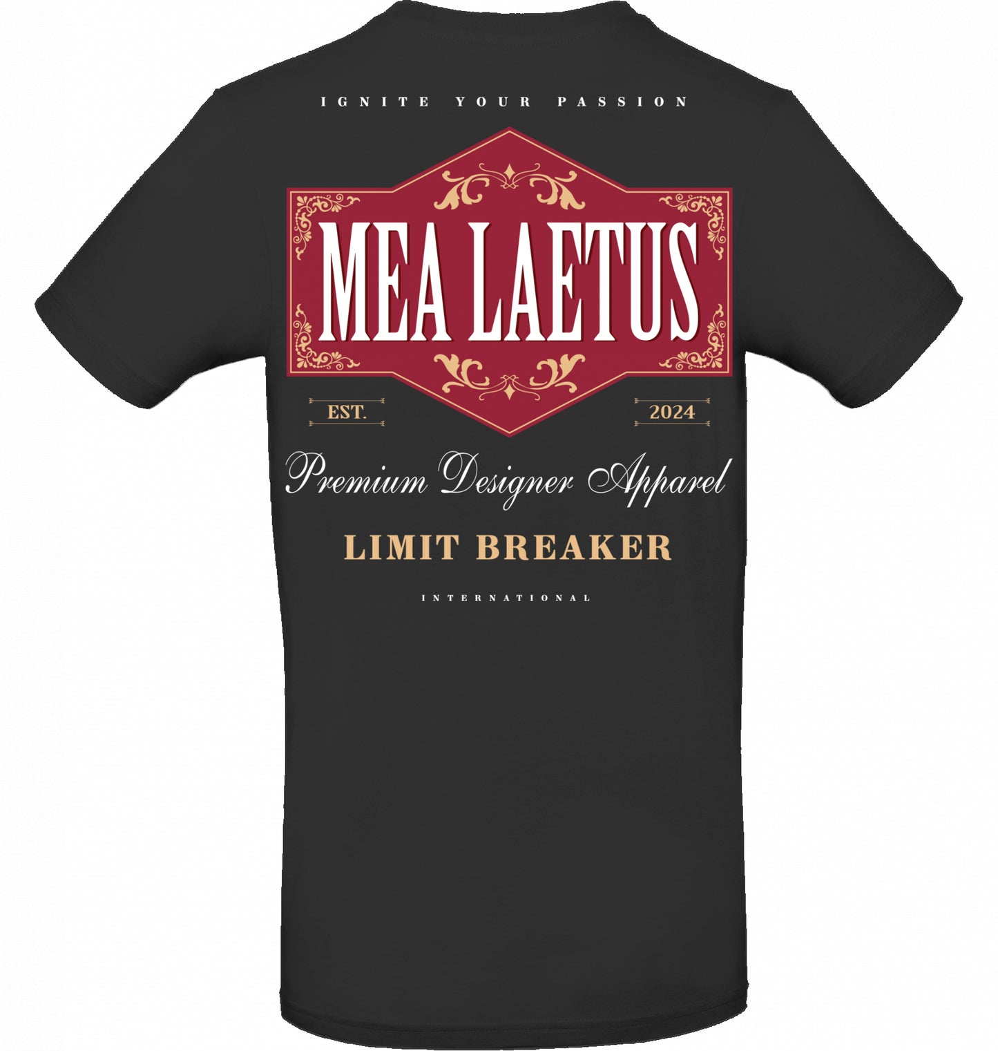 T-Shirt Limitbreaker Emblem RED - black - MEA LAETUS