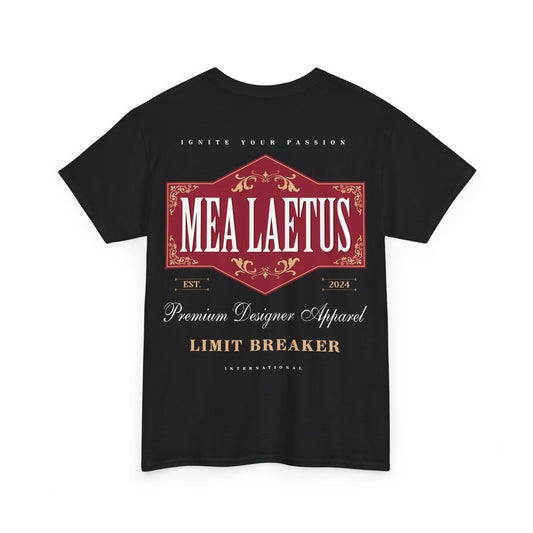 black Limit Breaker RED Label T-Shirt - Backprint