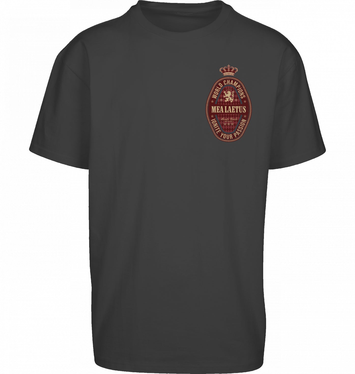 Oversized Tee World Champions RED - black