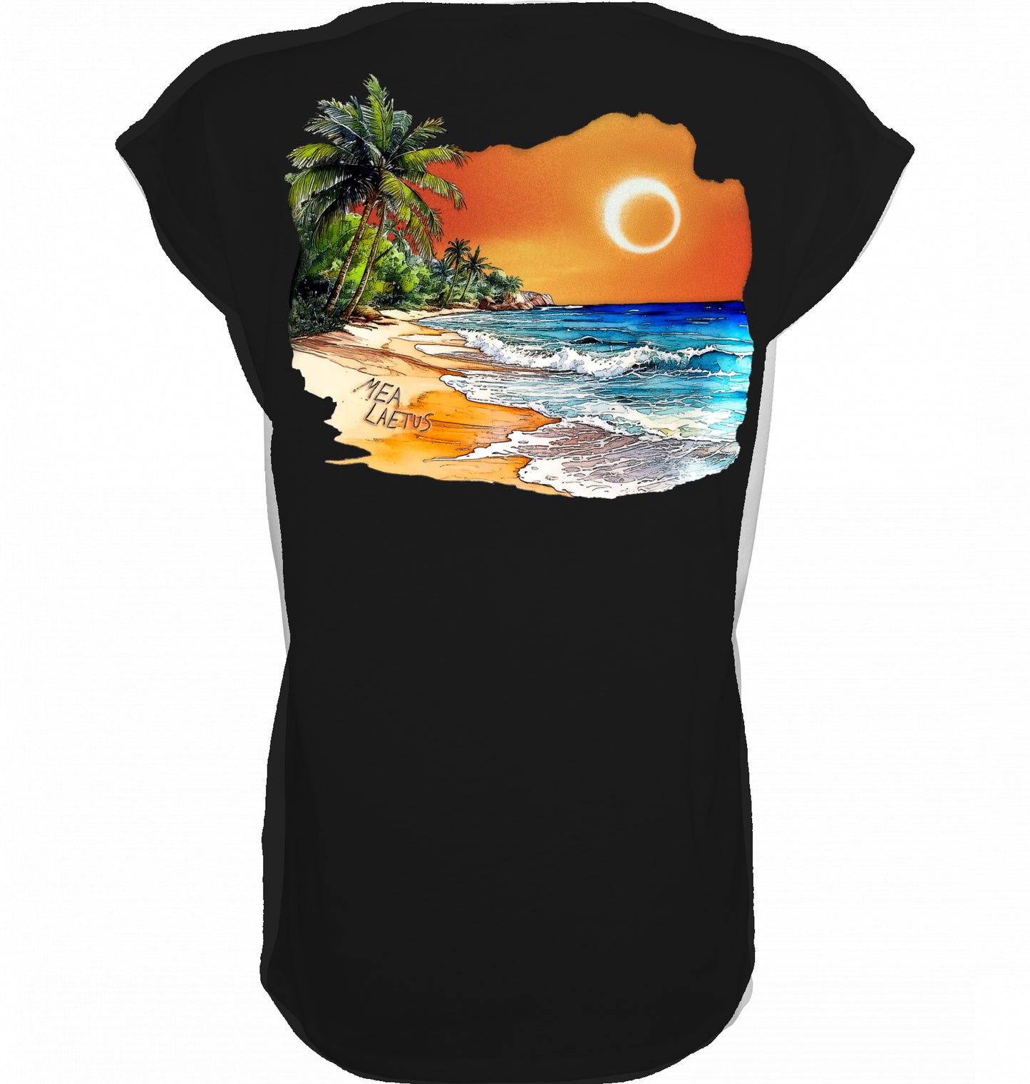 Ladies T-Shirt Holiday Sunset