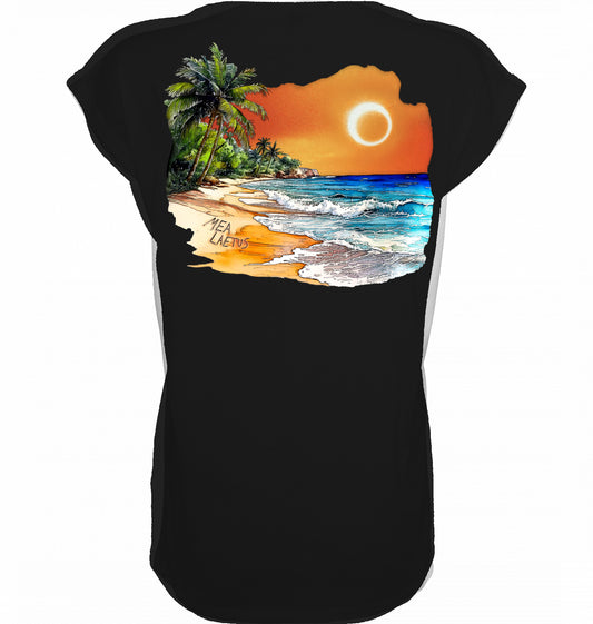 Ladies T-Shirt Holiday Sunset - MEA LAETUS