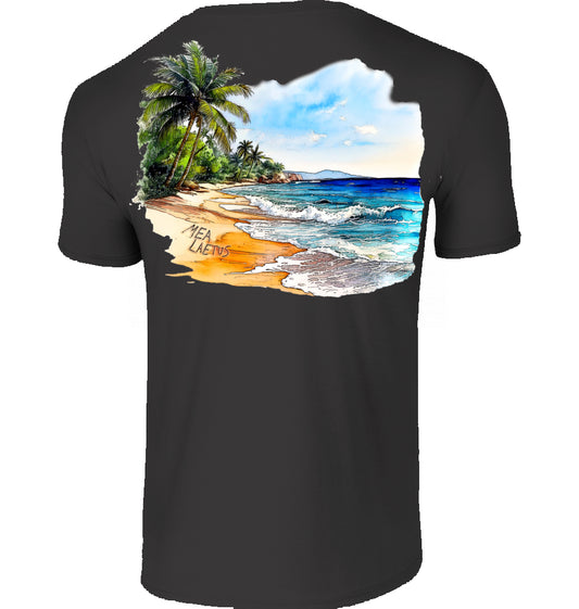 Kinder Shirt Holiday Sky - black - MEA LAETUS