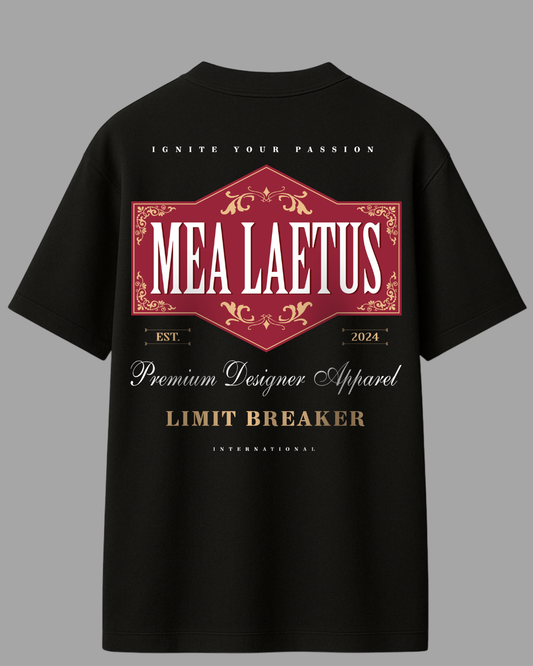 Oversized Tee Limitbreaker Emblem red - BLACK