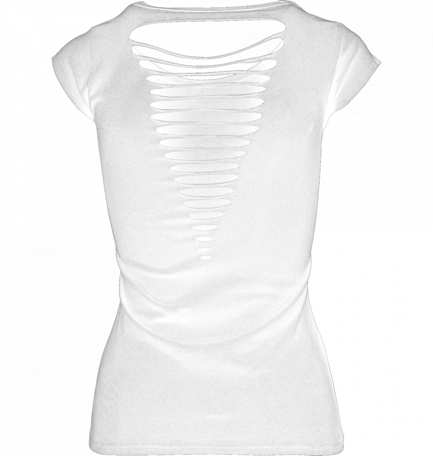 Squirt Queen - Funny Cut-out Damen Shirt