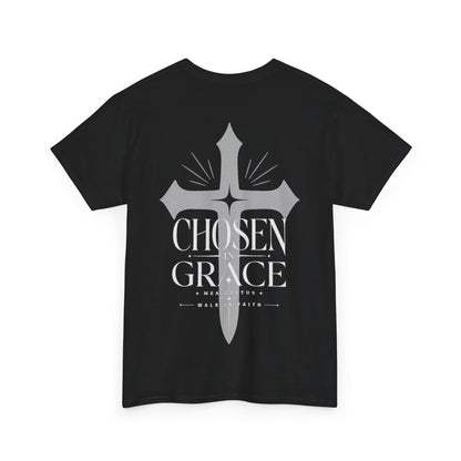 Chosen in Grace — Christian Streetwear T-Shirt - MEA LAETUS