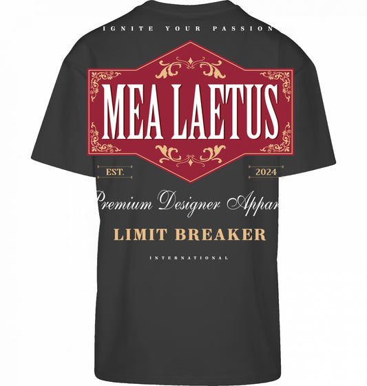 Oversized Tee Limitbreaker Emblem red - BLACK