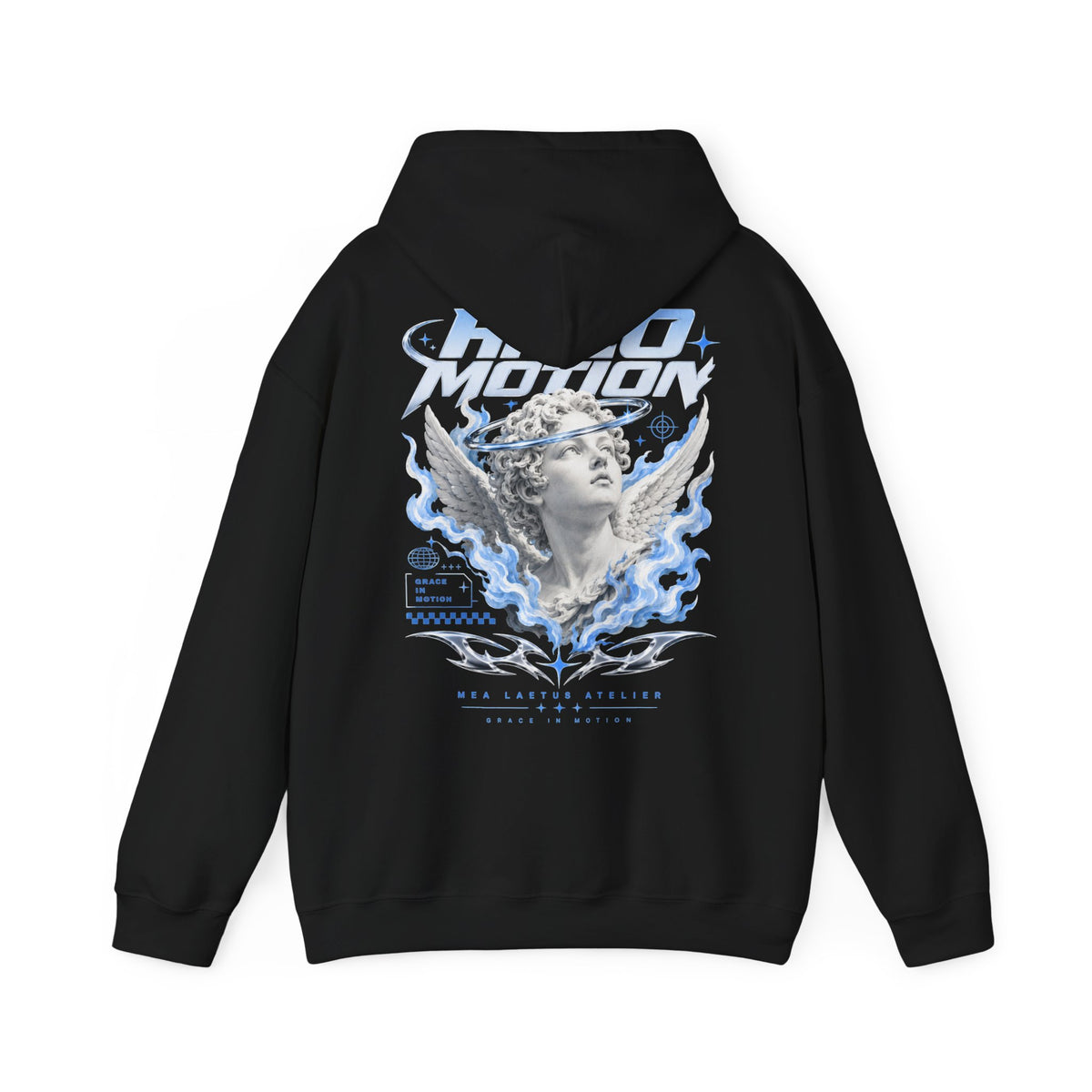 Moon Goddess Hoodie — Vintage Angel Graphic Pullover