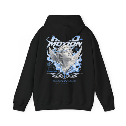 Moon Goddess Hoodie — Vintage Angel Graphic Pullover