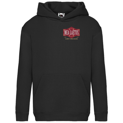 Kinder Hoodie Limitbreaker Emblem Motiv rot - MEA LAETUS