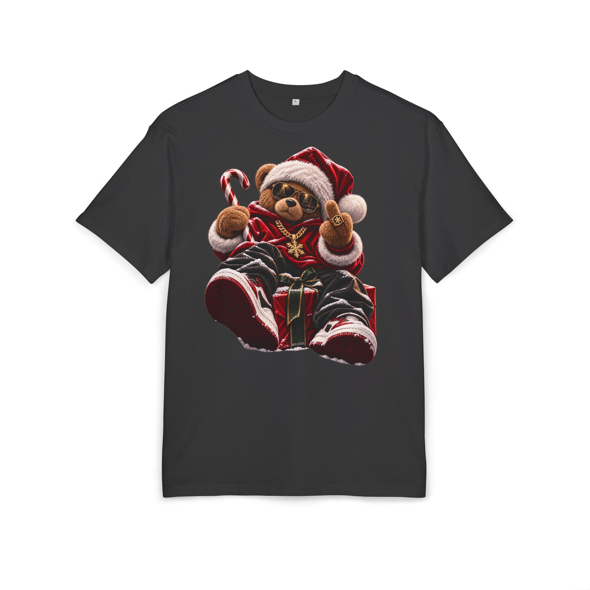 Flex Bear - christmas Oversize Tee - MEA LAETUS