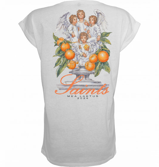 Ladies T-Shirt Saints - white