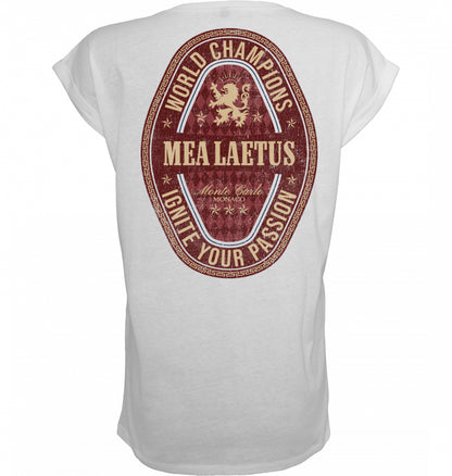 Ladies T-Shirt World Champions RED - white - MEA LAETUS