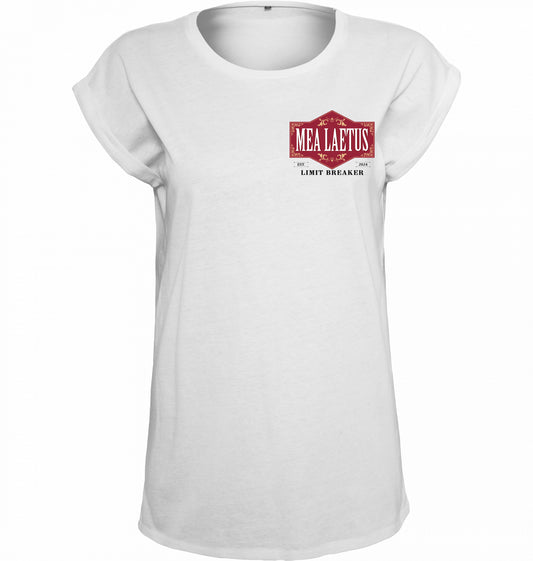 Ladies T-Shirt Limitbreaker Emblem ROT - white