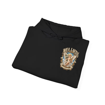 ANGEL CHERUB Christian Streetwear Hoodie – MEA LAETUS® Produktansicht 4