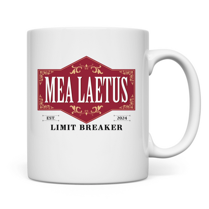 Tasse Limitbreaker Emblem Motiv rot - MEA LAETUS