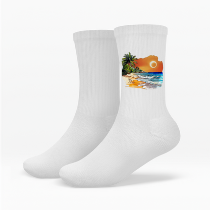 Socken Holiday Sunset Panorama - MEA LAETUS