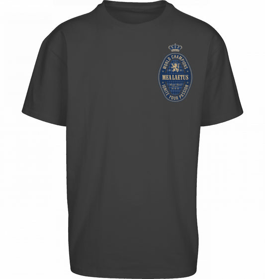Oversized Tee World Champions BLUE - black