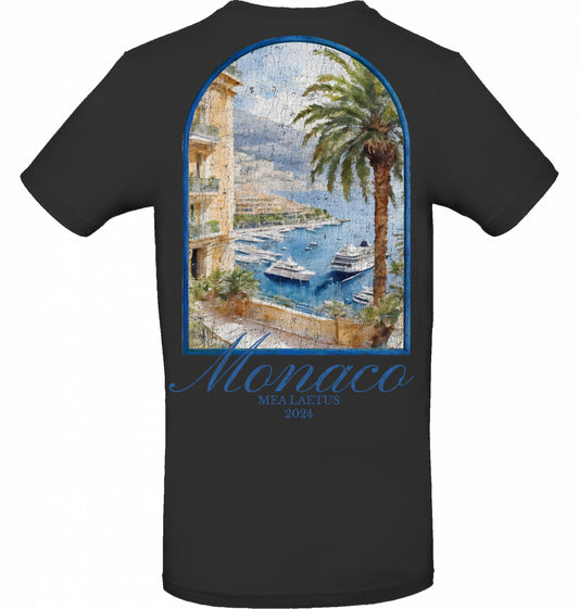 T-Shirt Monaco - black - MEA LAETUS