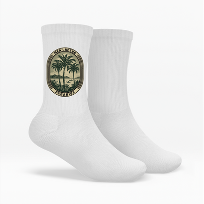Socken Palmen Print Edition - MEA LAETUS