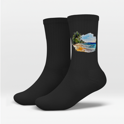 Socken Holiday Sky Panorama - MEA LAETUS
