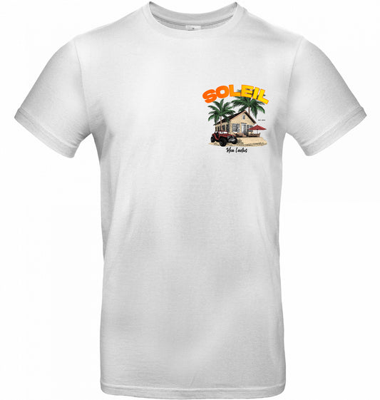 T-Shirt Finca Soleil White - MEA LAETUS