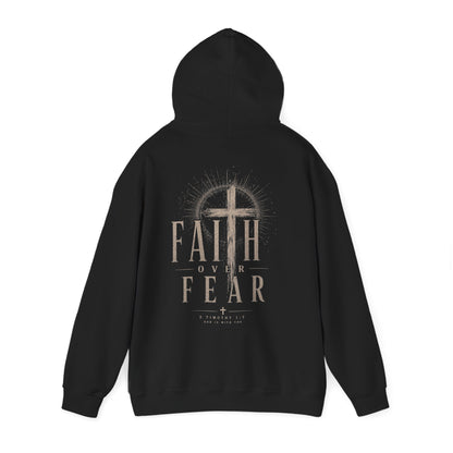 Faith Over Fear - Christian Streetwear Hoodie