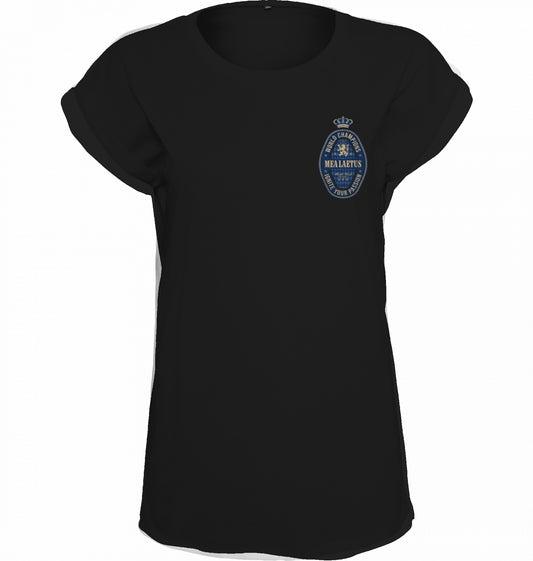 Ladies T-Shirt World Champions BLUE - black