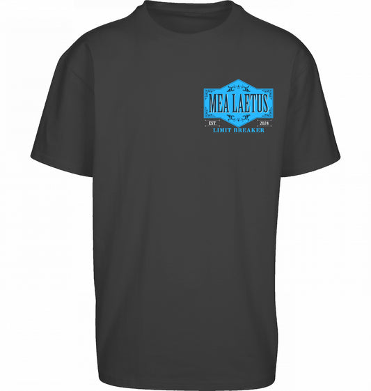 Oversized Tee Limitbreaker Emblem blue - BLACK
