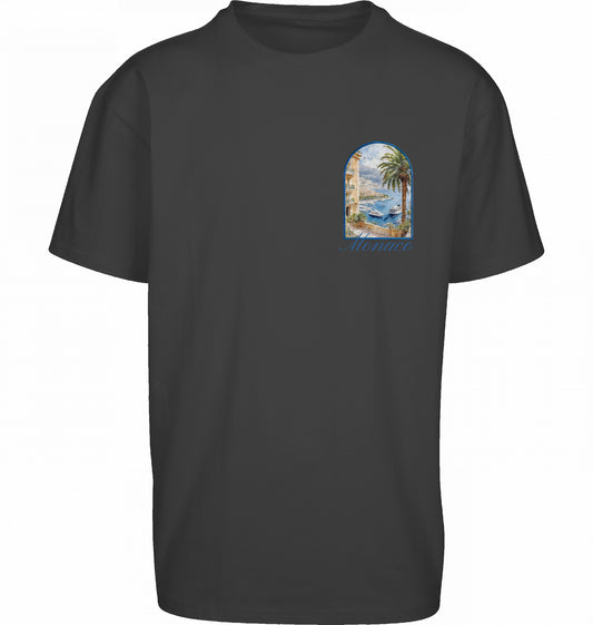 Oversized Tee Monaco - BLACK