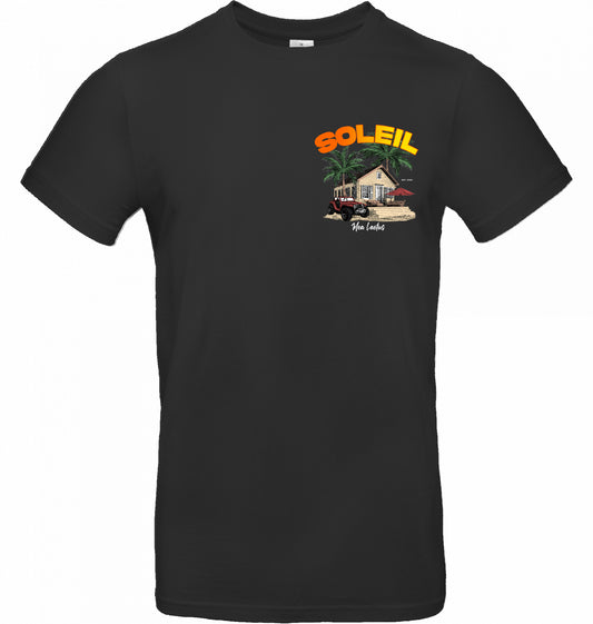 T-Shirt Finca Soleil black - MEA LAETUS