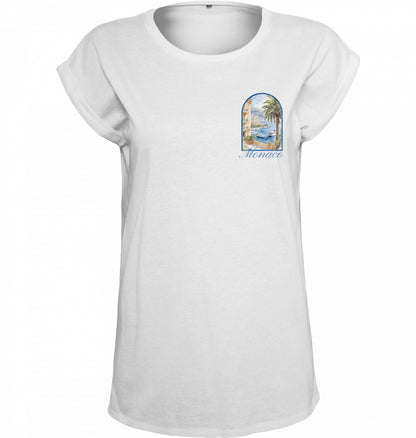 Ladies T-Shirt Monaco - white - MEA LAETUS