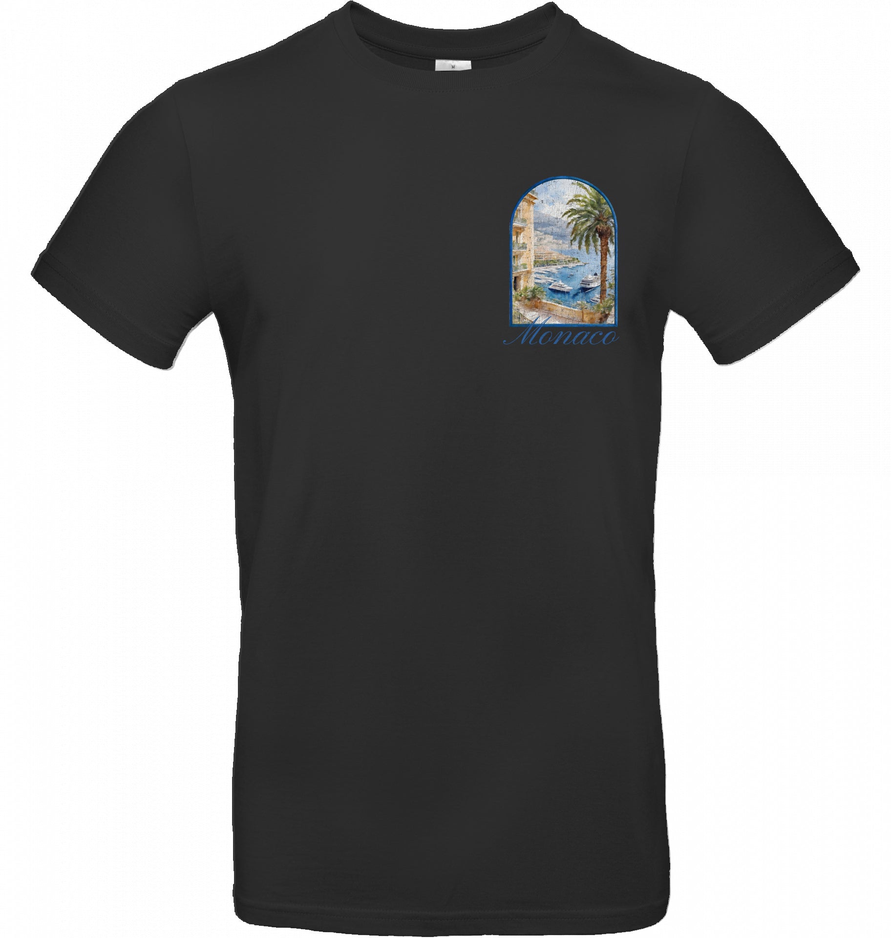 T-Shirt Monaco - black - MEA LAETUS