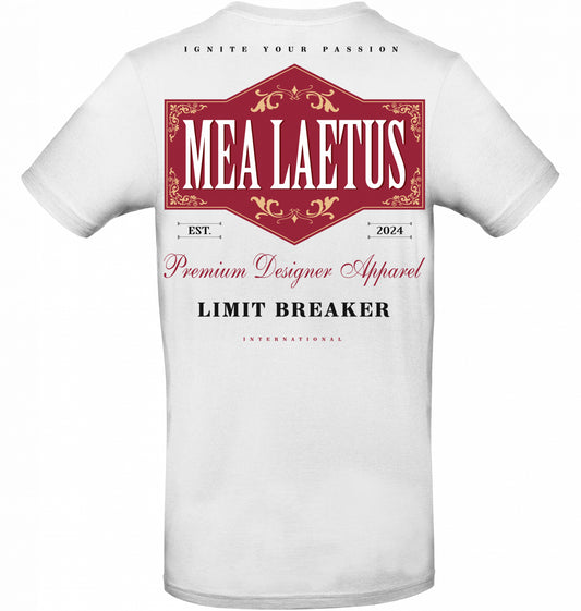 T-Shirt Limitbreaker Emblem red - white - MEA LAETUS