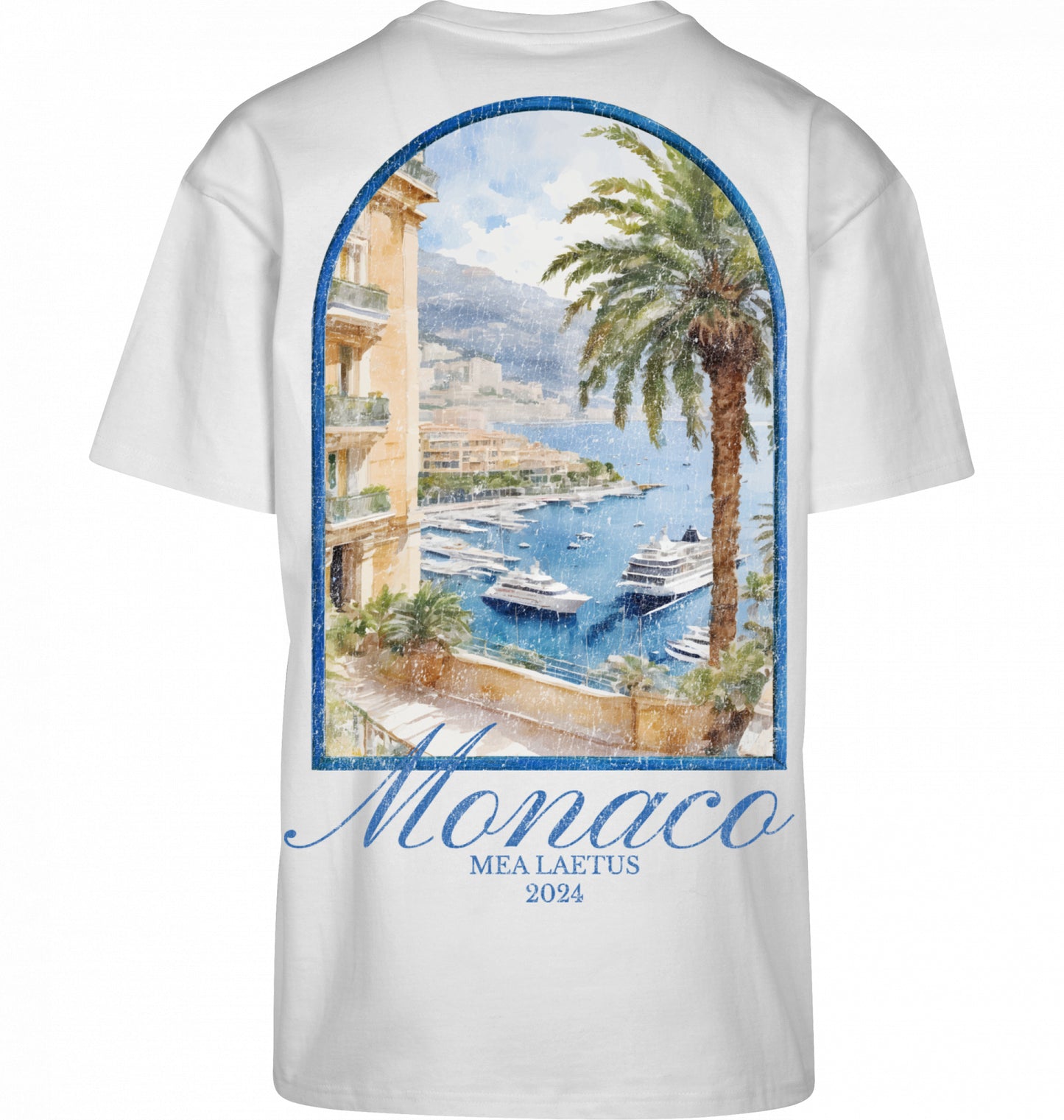Oversized Tee Monaco - WHITE