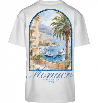 Oversized Tee Monaco - WHITE - MEA LAETUS