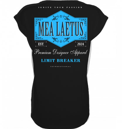 Ladies T-Shirt Limitbreaker Emblem BLAU - black - MEA LAETUS