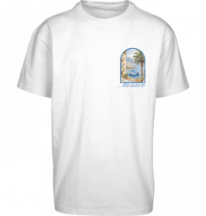 Oversized Tee Monaco - WHITE - MEA LAETUS