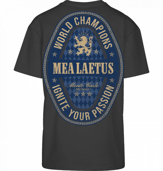Oversized Tee World Champions BLUE - black